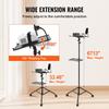 Projector Stand with Wheels Laptop Stand Tripod Height from 31.3 to 67.3"