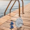 Efficient Pool Cleaner Drive Shaft Assembly C86 with Dual Turbine Bearings for 280 Series Easy Replacement Solution