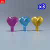 MOC Blocks Utensil Star Magic Wand 6124 Stick Love Heart Crown Bow Construction Bricks Part Playthings Accessories Princess Girl Dolls