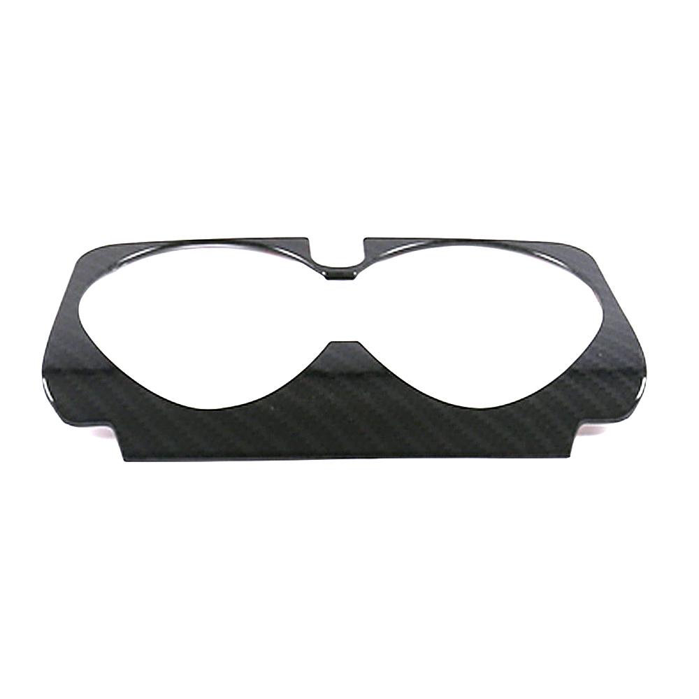 For Mercedes Benz C E GLC Class W213 W205 X253 Interior Central Console Part Modify Water Cup Holder Frame Molding Cover Trim