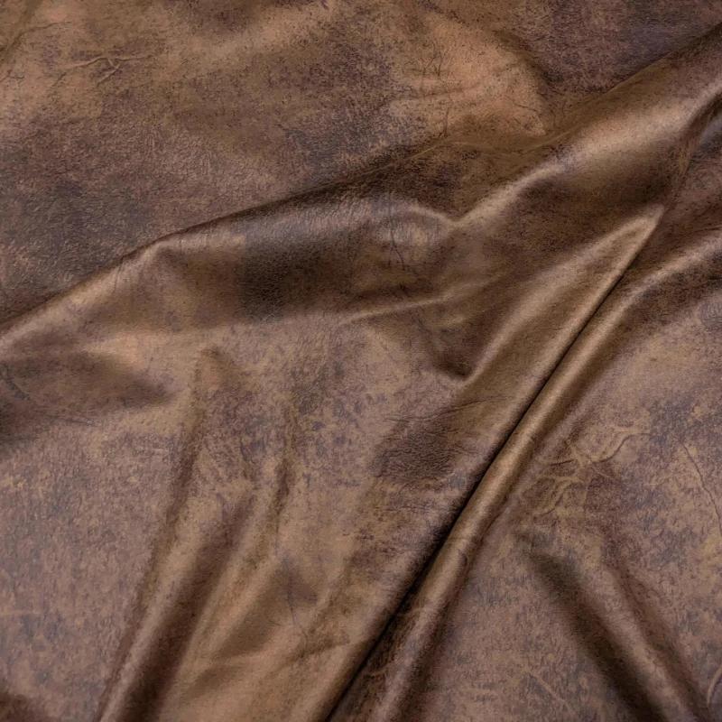 100x150cm Vintage Texture Leather Fabric for DIY Sewing Bag Sofa Pillow Jacket Half Skirt Clothing Designer Fabric