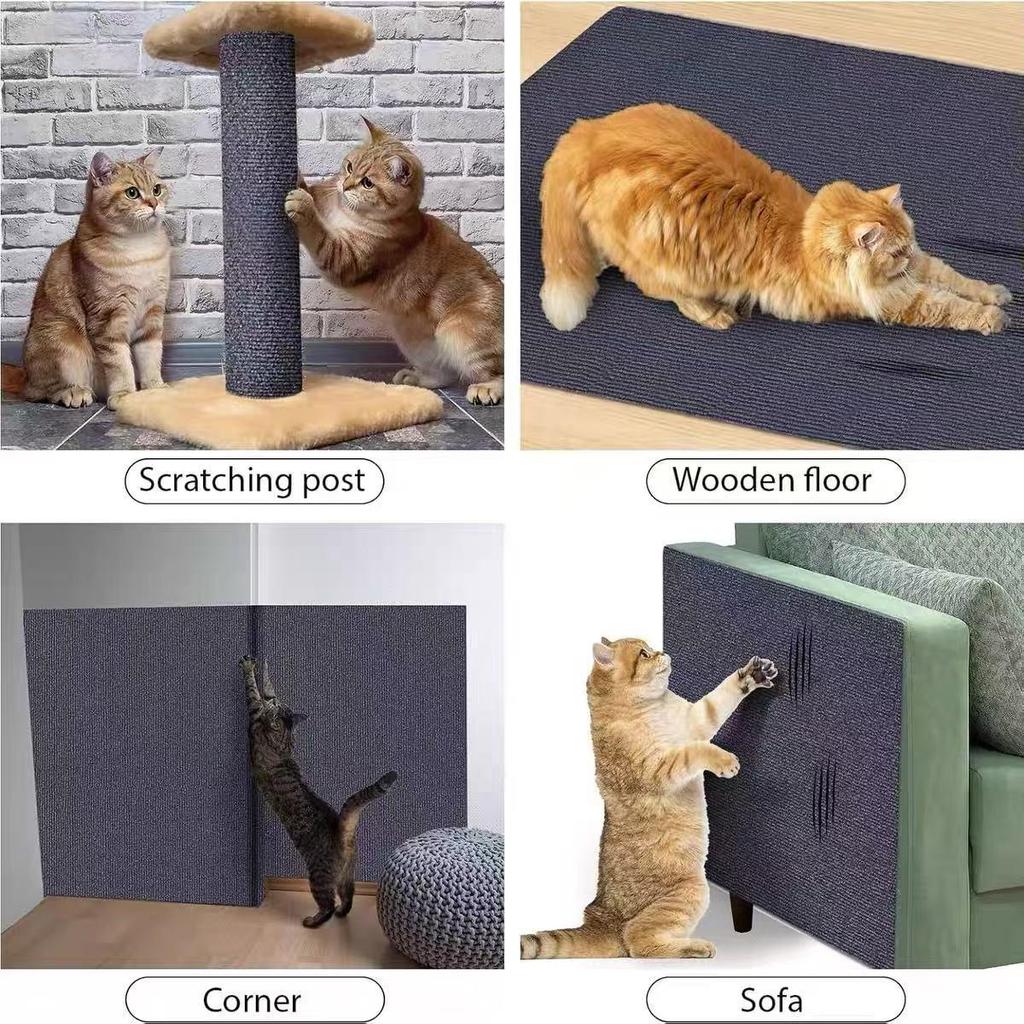 Adjustable Cat Scratch Pad & Sofa Protector - Climbing Wall Sticker