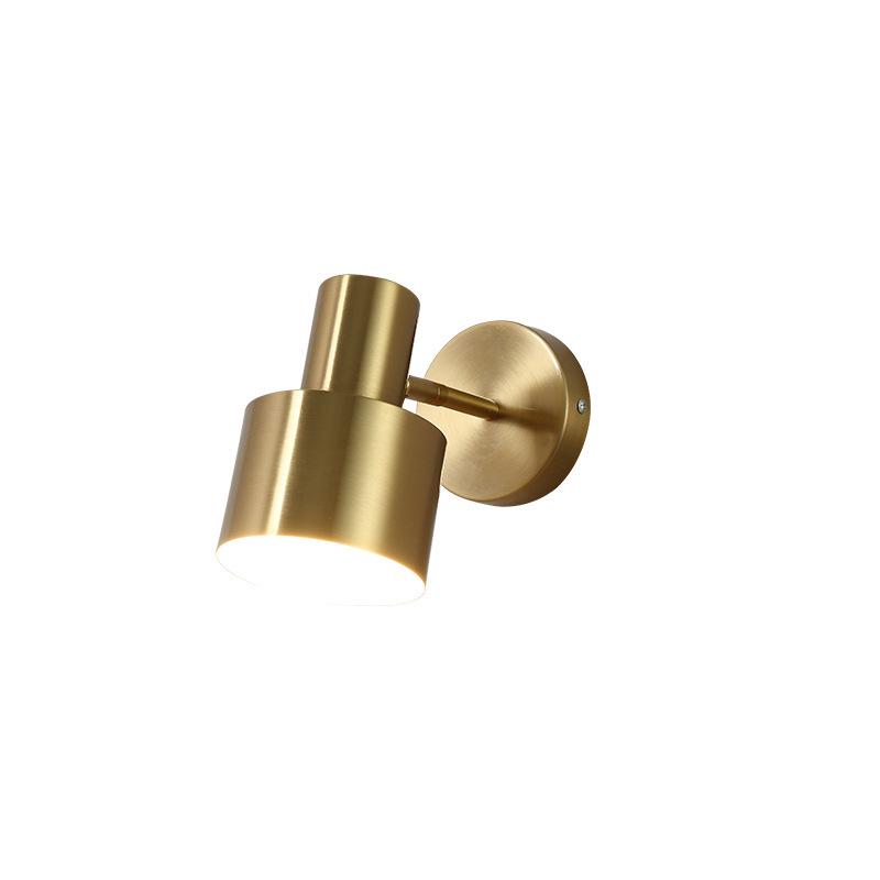 Nordic Minimalist Metal Wall Lamp for Bedroom, Living Room, and Hotel Rooms