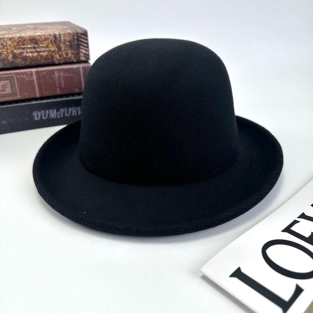 Nouveau Haut-de-forme Quatre Saisons Chapeau Léger Dôme Plissé Mode Polyvalent Protection Solaire Chapeaux Homme et Femme