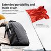 2.5M Telescopic Handheld Flagpole Tour Guide Flag Pole Stainless Steel Extendable Garden Banner Teachers Pointer Flag Pole