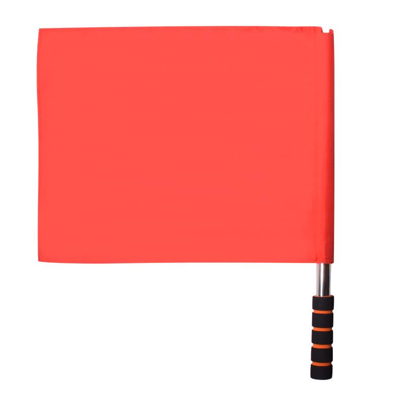 Football Sideline Linesman Flag - Handheld Athletics Signal Flag with Logo