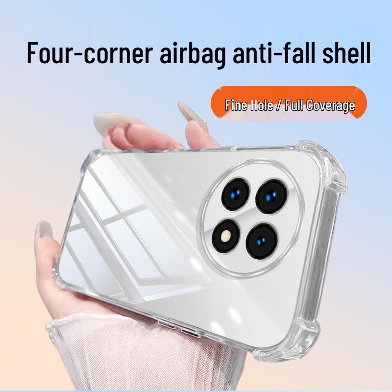 OnePlus 13/13T Airbag Corner Drop-Proof Transparent TPU Case - Stylish & Durable OnePlus 13 прозрачный