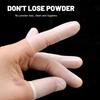 50Pcs Ultra Thin Latex Gloves Frosted Fingertip Cover Durable Finger Sleeve  Nail Tools