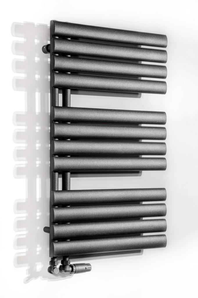 Luxrad Flag Bis Bathroom Radiator 816 X 500 Mm Matt Black Page.
