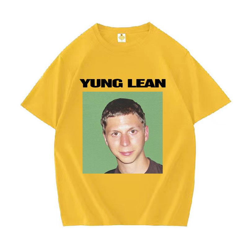 Funny Yung Lean Meme Graphic T Shirt Man Fashion Casual Short Sleeve Tshirts Unisex High Quality 100 Cotton Oversized Tshirt
