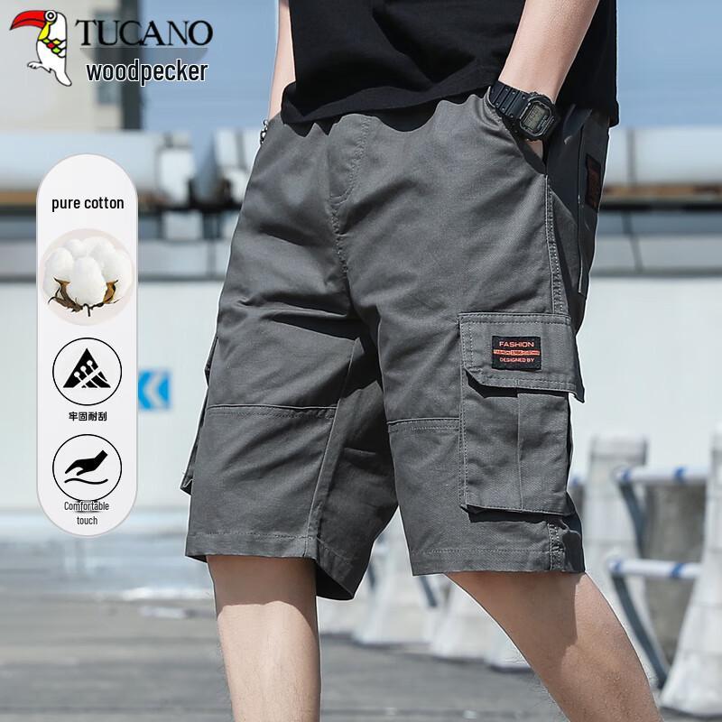 

TUCANO Men s Summer Cotton Cargo Shorts 4XL