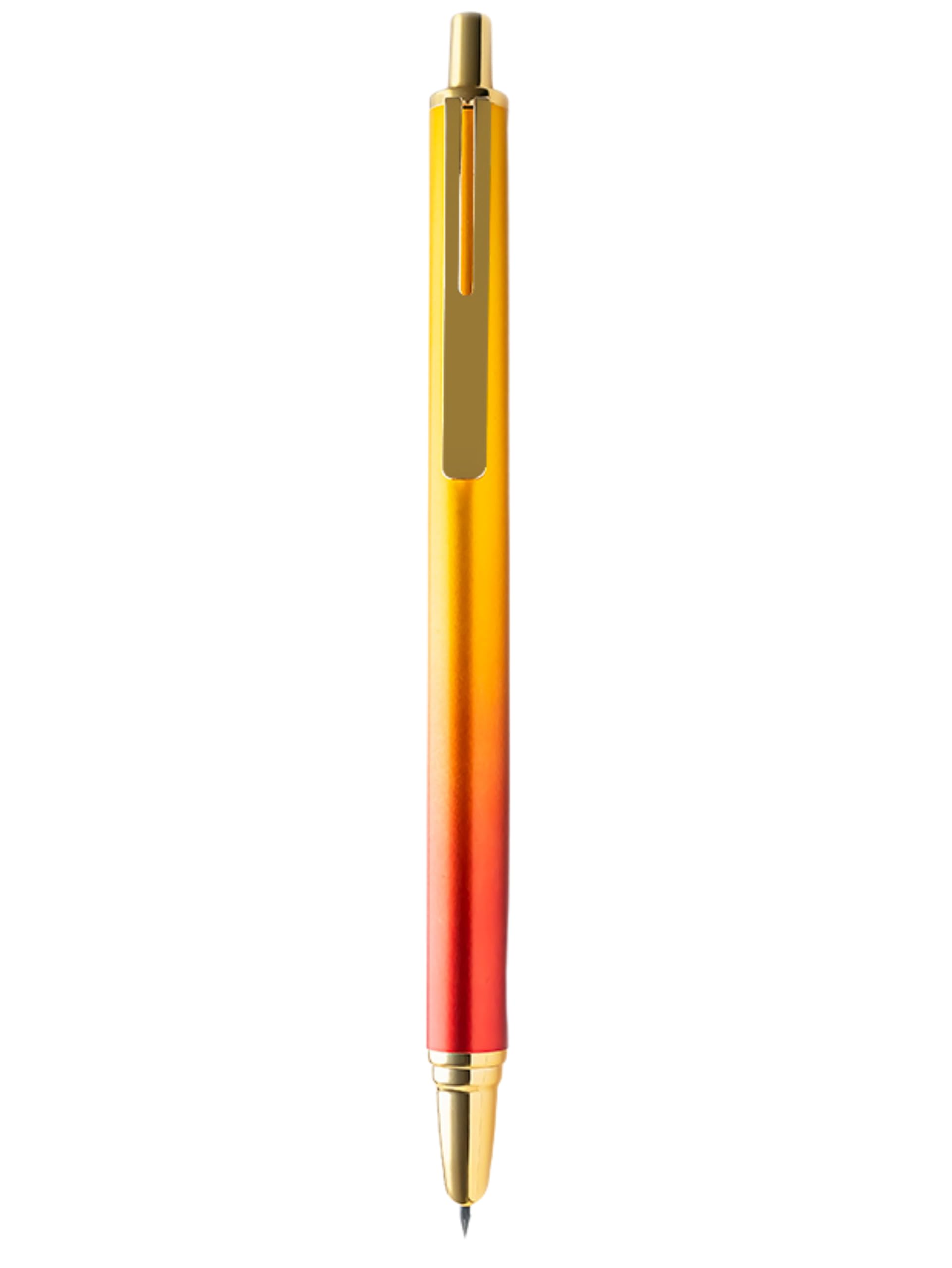 

Fountain pen WANCHER fountain pen x 1×one×wan CLICKER/clicker (orange red)