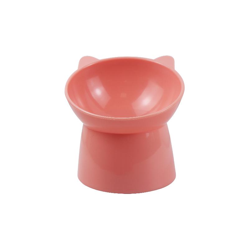 Nordic Style Elevated Cat & Dog Bowl - Slanted, Anti-Spill, Neck Protection Pet Bowl