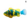 Poisson Robot Électronique Clignotant Décoration Aquarium Bain Enfant Jouet Cadeau