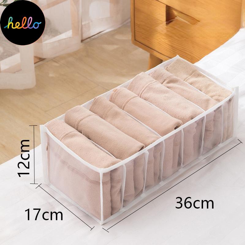 Folding Closet Organizer Panties and Socks Storage Boxes Wardrobe Clothes Underwear Organizer Drawers Clothes Separator