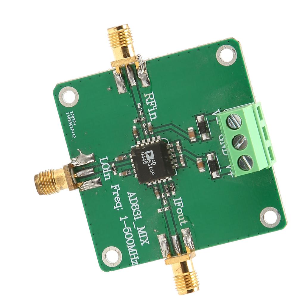 AD831 High Frequency RF Mixer Module Professional 0.1‑500MHz Single Chip Frequency Converter for HF VHF Receiver