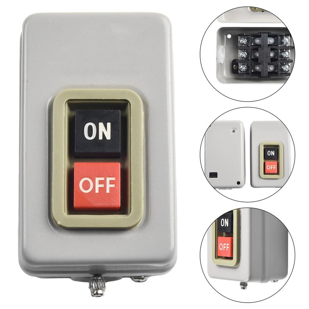 BS216 Button Switch BS230 Latching Metal On/Off Plastic