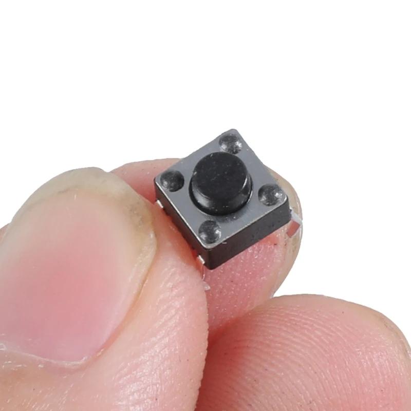 100pcs 6x6x5mm 4pin Push Button Switch Momentary Tact DIP Through-Hole