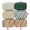 Diamond Evening Clutches Purses Yello/Blue/Green/Red Wedding Purse Crystal Handbags Rhinestone Formal Bag Lady Party Dinner