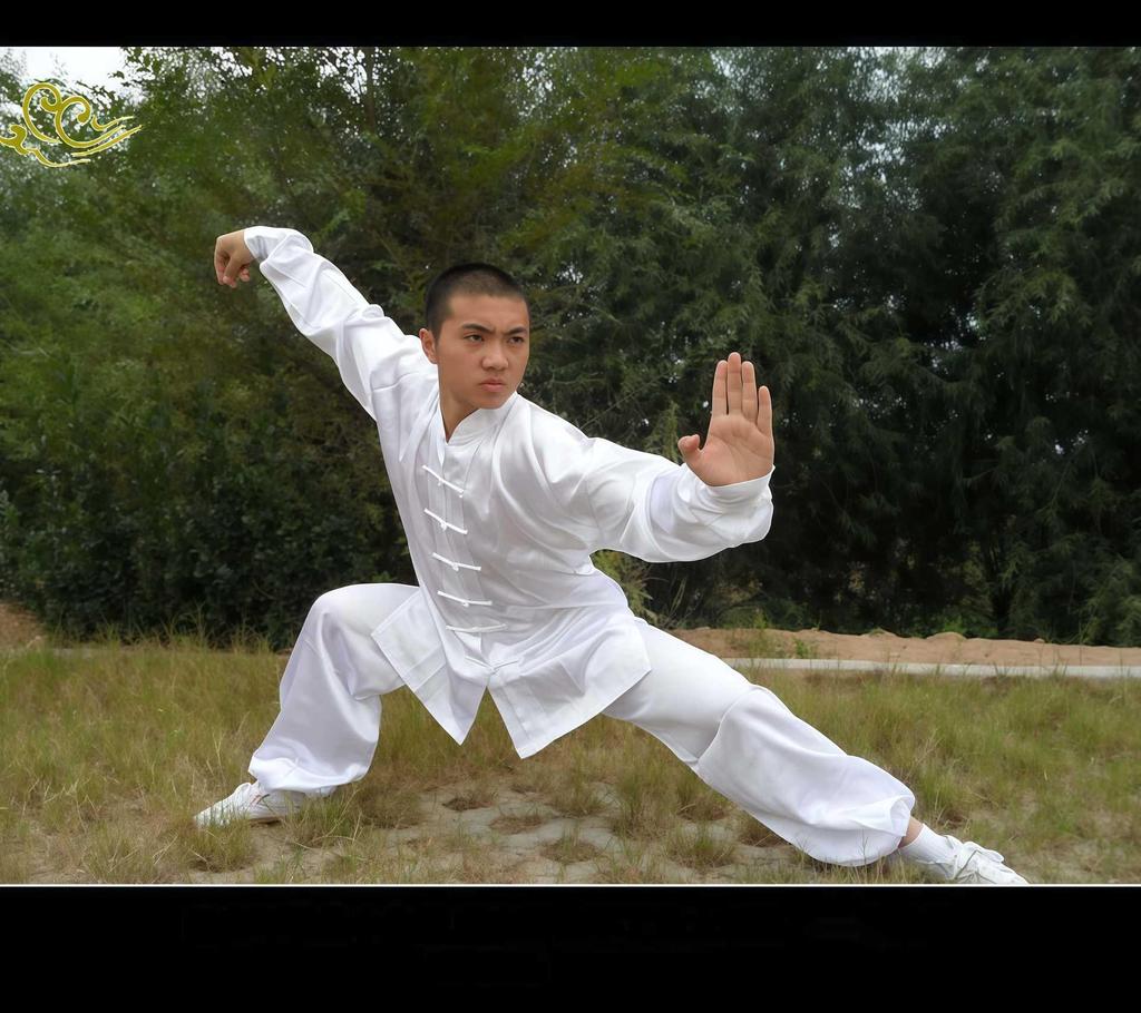 Tai Chi Anzug für Herren und Damen - Set für Kampfsporttraining & Auftritte für Erwachsene, Frühling/Herbst