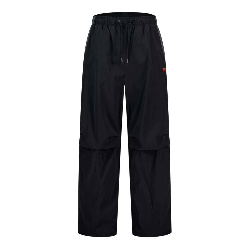 UFC SPORT Ufc Fight Block Relaxed Fit Parachute Pants Black U2Lpw2301Bk