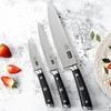 Knife Set - Shan Zu Classic - Stainless Steel 1.4116 - Pakkawood Handle - 3 Pieces