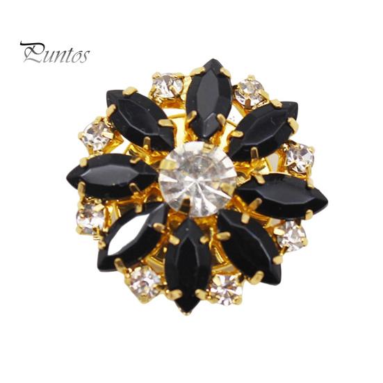 Knappetrekk Fargerike Rhinestone Mansjettknapper Avtagbar skjorte Knappeklemmer Smykker Tang Press Snap Suit Tux Tilbehør