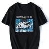 90s Anime Ghost in The Shell Dámské tričko Kusanagi Motoko Oboustranný potisk Tričko Oblečení Tričko Streetwear Dámské