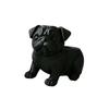 Pug Shaped Pug Figurine Plant Holder PLA Handmade Planter Animal Shaped Planter  Indoor Decoration
