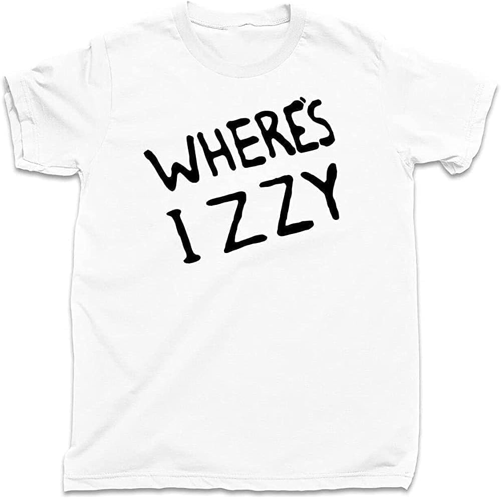 Wheres Izzy T Shirt Stradlin Axl Slash 80s 95s Cotton Men Tee 4XL белый