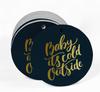 Inkdotpot Real Gold Foil Baby It's Cold Outside Baby Shower Tags Favor Hang Paper Tags 100
