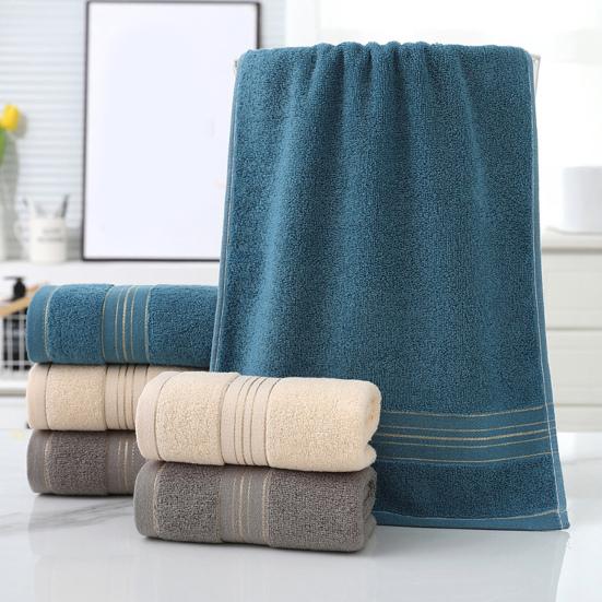 Face Towel Highly Absorbent Super Soft Friendly To Skin Non-Fading Wearable Cotton Thickened Shower Towel Washcloth Bathroom Supplies