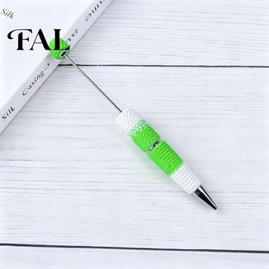 Personalized Pen Making DIY Beadable Pen, Colorful Fancy Beaded Crafting Ballpoint Craft Pens for Adults Gift Students, Party Favors, Creative Office