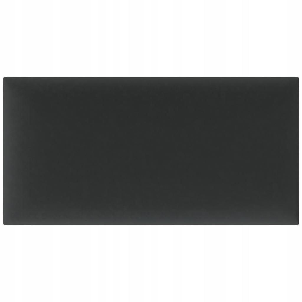 Panel tapicerowany wezgłowie Duo PP Matte Steel czarny 60x30 cm 1szt