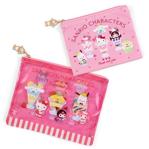 

Sanrio Персонажи Sanrio Плоский мешочек Набор из 2 штук (Санрио Парфе) 253774