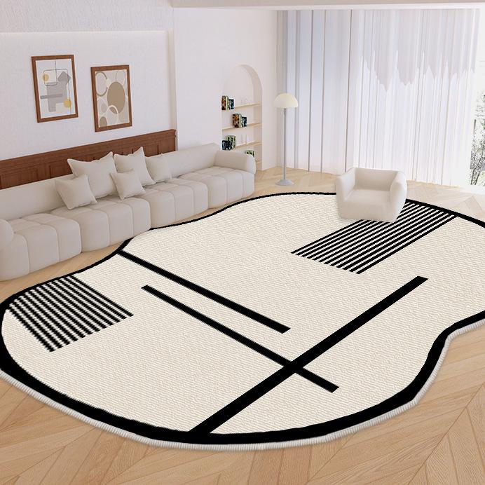 

Ковер для гостиной осенью и зимой Простой и нескользящий диванный офисный коврик для спальни журнальный столик ковер 80 * 120 cm