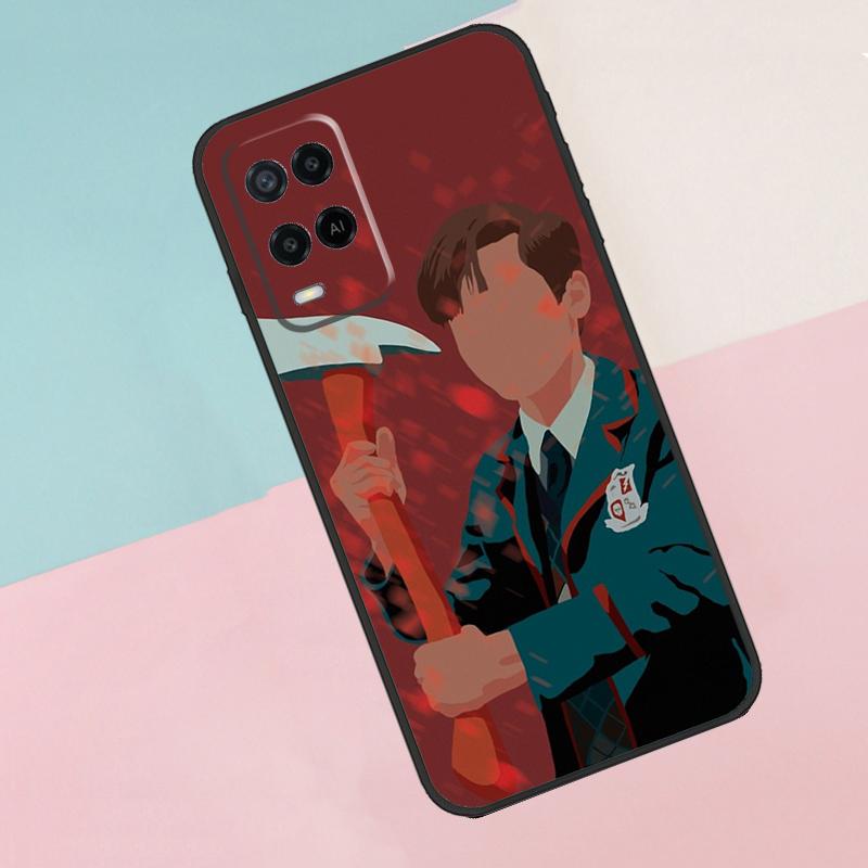 The Umbrella Academy Number Five For Oppo A17 A77 A60 A74 A94 A54 A18 A38 A58 A78 A98 A40 A80 A16 A76 A96 A15 A57S Phone Case