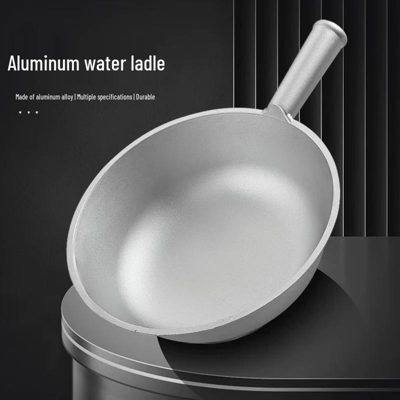 OEING Thickened Aluminum Water Dipper Ladle