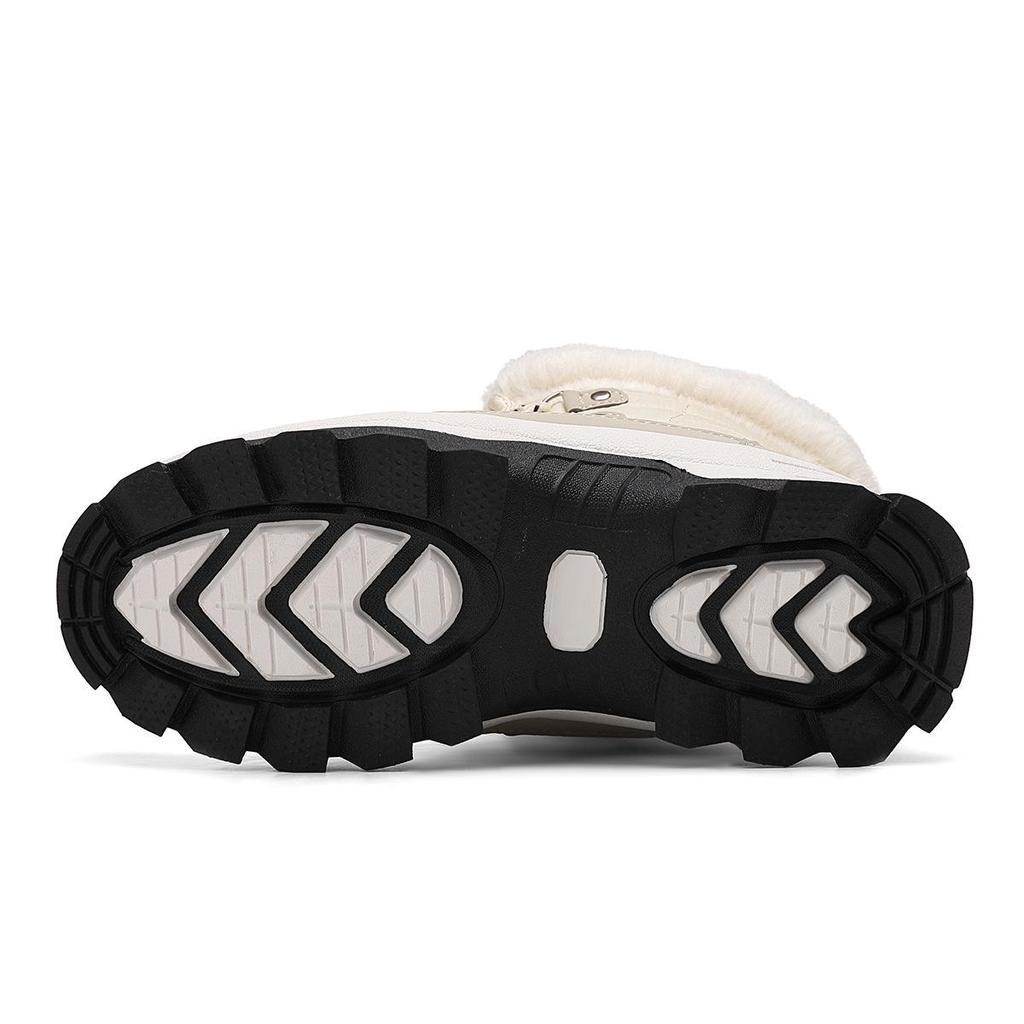 Women's Plus Size Fleece-Lined Lightweight Anti-Slip Winter Snow Boots