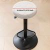 Jacquard Bar Round Stool Cover Thickened Elastic Seat Chair Slipcover Washable Stretchable Stool Cushion Cover for All Seasons