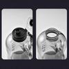 1,7 l/2,7 l Sport-Wasserflasche fürs Fitnessstudio, Radfahren, tragbare Wasserflasche mit großem Fassungsvermögen für Fitness, Camping, Männer, Wasserkocher