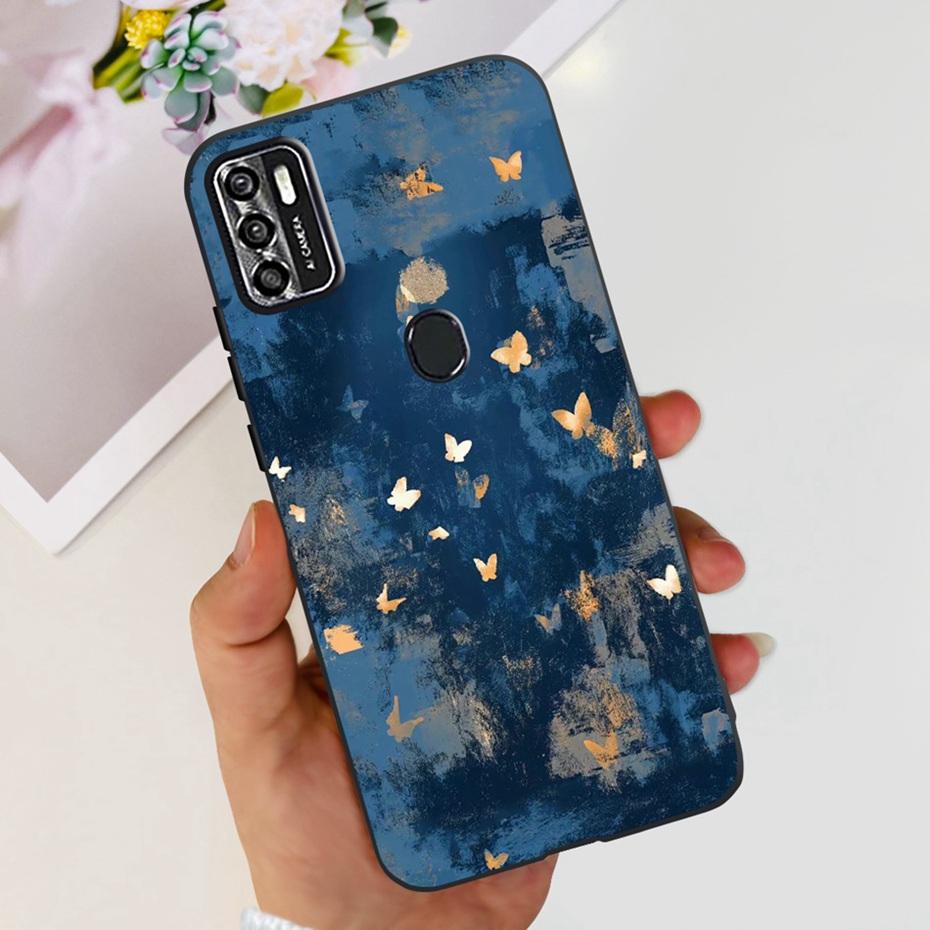 Lovely Case For ZTE Blade A7s 2020 / Optus X Pro / Telstra Evoke Plus 2 Black Silicon Soft Cases Cover For Zte A7s (2020) A7020