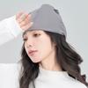 Weiche Schlafhaube Bequeme Baumwoll-Augenmaske Schlafhilfe 2 in 1 Pullover Augenmaske Nachts