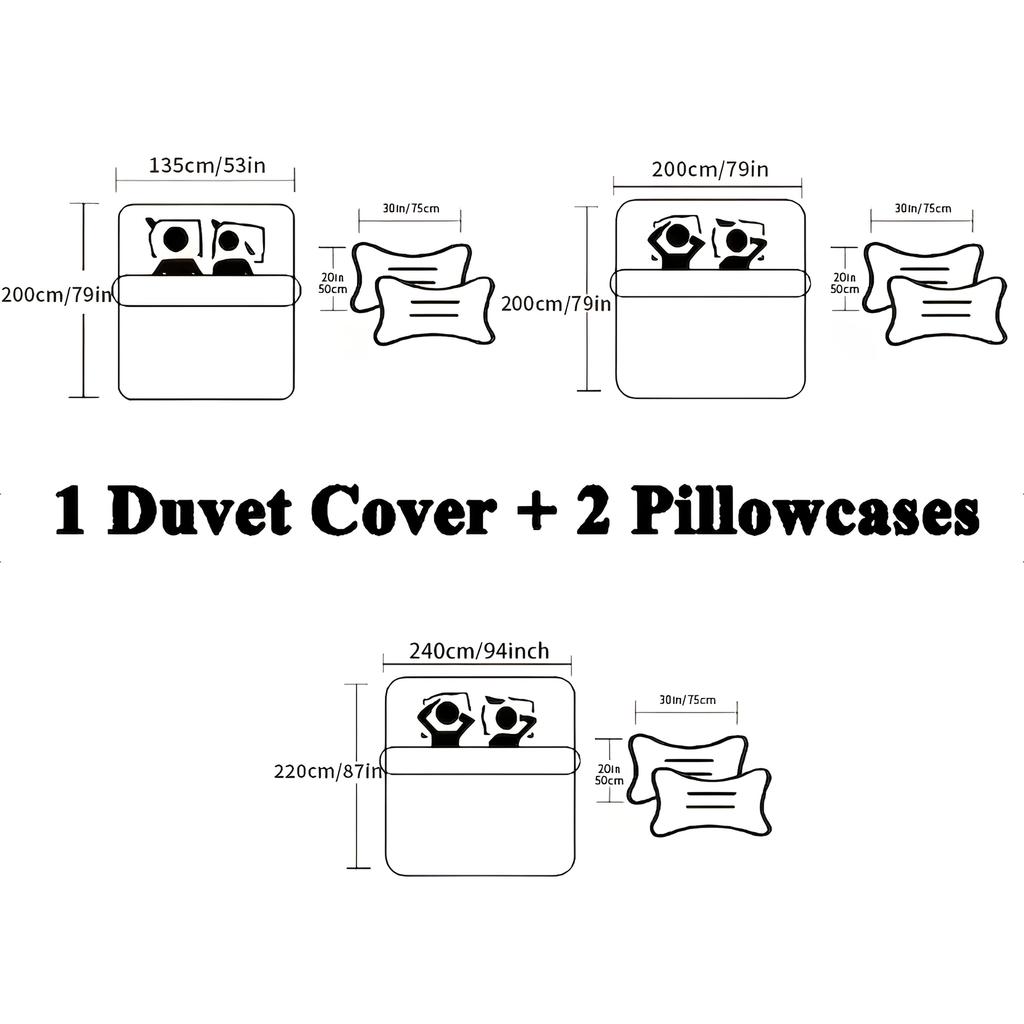 3pcs Buddha Printed Duvet Cover Set, 3D Digital Printed Bedding with Pillowcases, Soft Comfortable Breathable Polyester 100