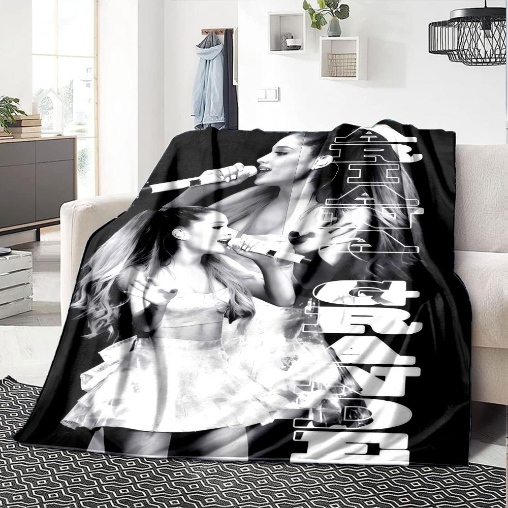 Ariana Grande Blanket, High quality Comfortable for All Seasons, Home Decor, Warmth and Comfort