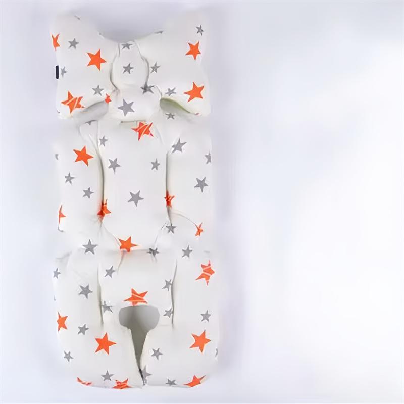 

Universal Baby Stroller Cotton Pad Four Seasons Simple Star Print Pattern Children Stroller Seat Mat Baby Stroller Accessories