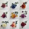 Fushou Dahlia Artificial Flower For Home Decor And Photography Props