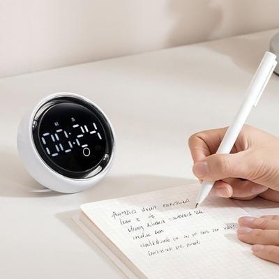 Magnetyczny Timer Kuchenny Sterowany Głosowo LED Ręczny Timer Odliczający do Użytku w Kuchni