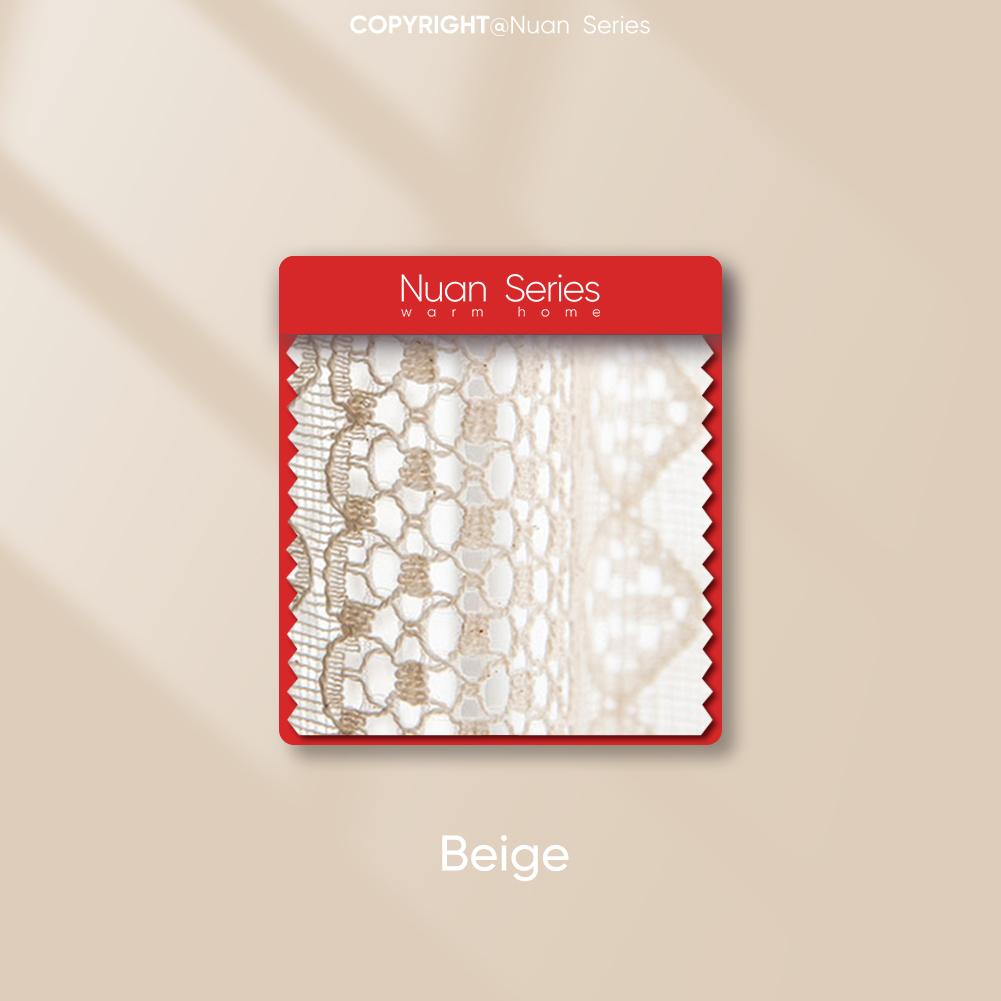 

1 шт. Серия Nuan Брокат Хлопок Основовязаное Полотно Ручной Работы Штора с Кисточками для Гостиной Спальни Домашний Декор W150cm x L60cm бежевый