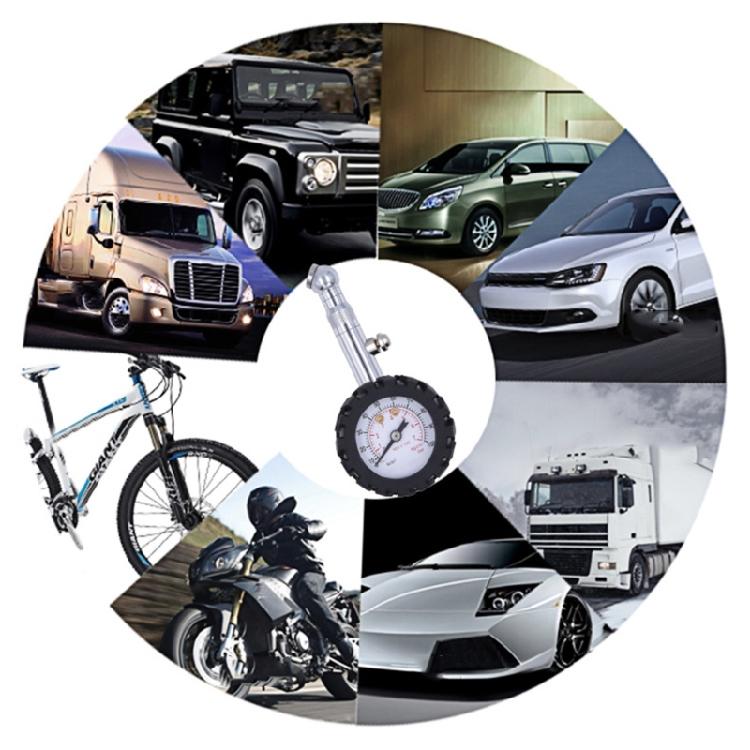 Tire Pressure Gauge Car Tyre Pressure Checker with Housing Air Pressure Gauge